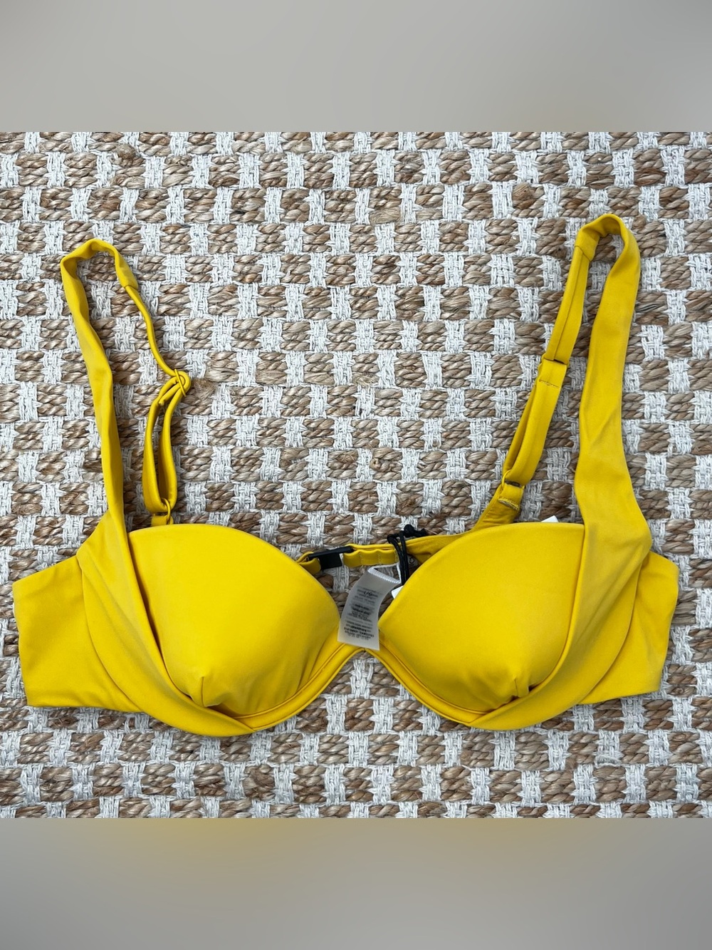 Onia Annalise Bikini Top Large NWT Burnt Sun